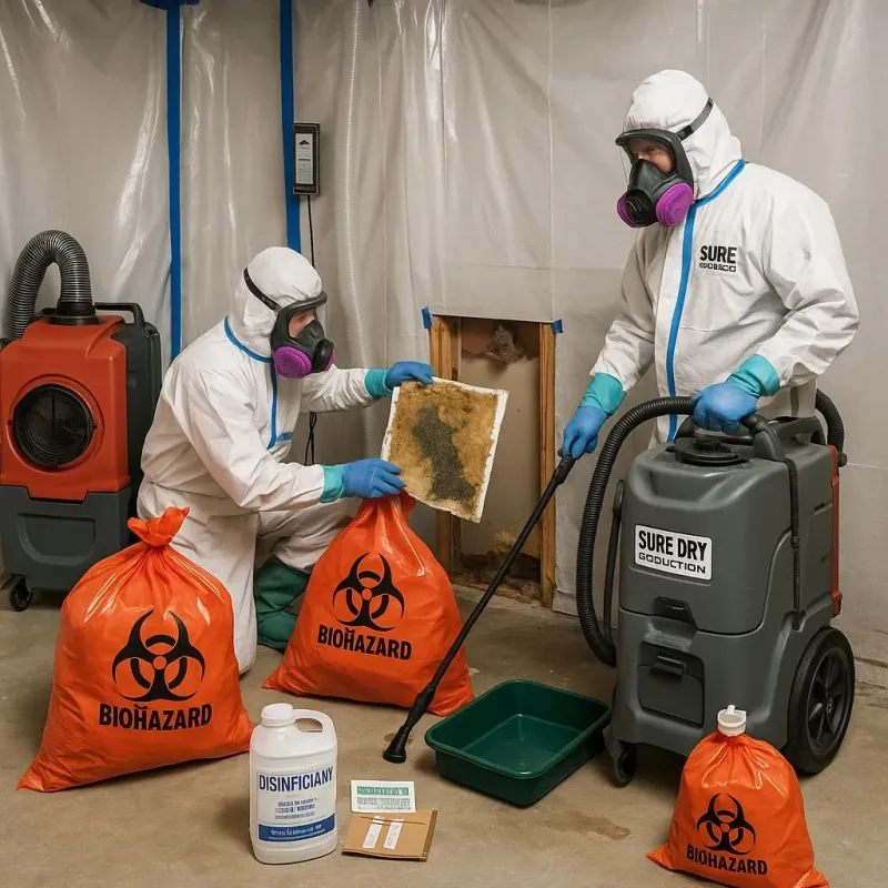 Contaminated Water Handling Protocols process in Keller, TX