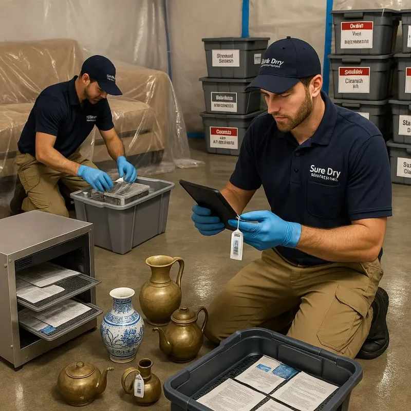 Content Protection and Restoration process in Keller, TX