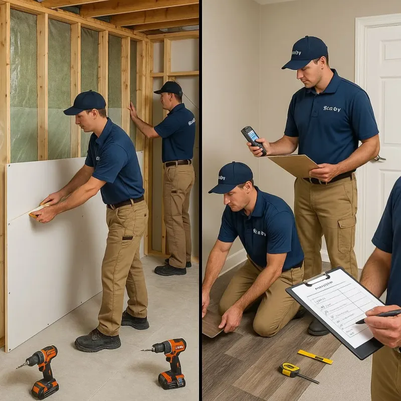 Repairs and Reconstruction process in Keller, TX